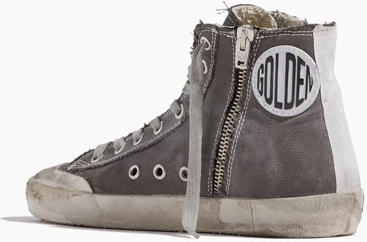 Francy Penstar Sneaker in Charcoal/Grey/Ice/Red - Image 3