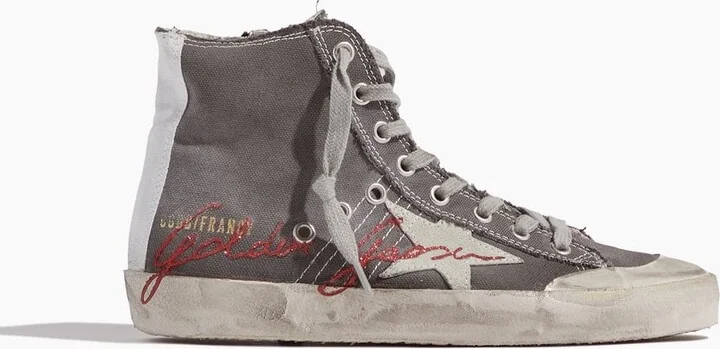 Francy Penstar Sneaker in Charcoal/Grey/Ice/Red