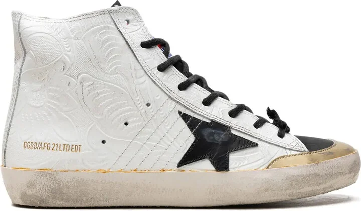 Francy Penstar "White/Gold/Black" sneakers
