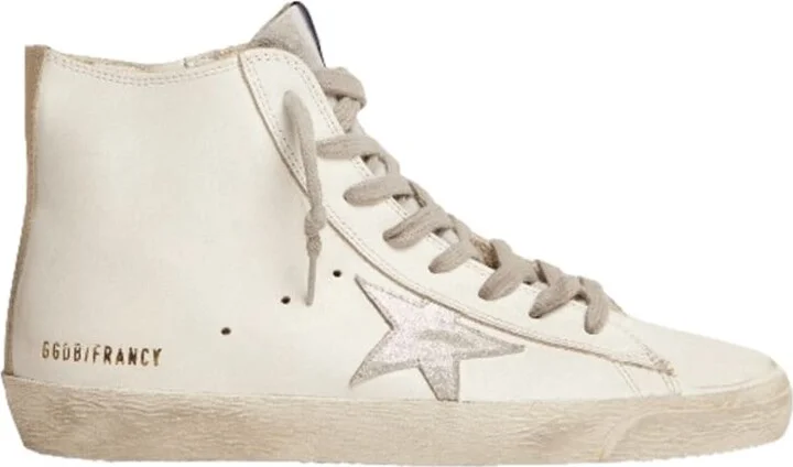 Francy Silver Star and Heel tab Women's Sneakers