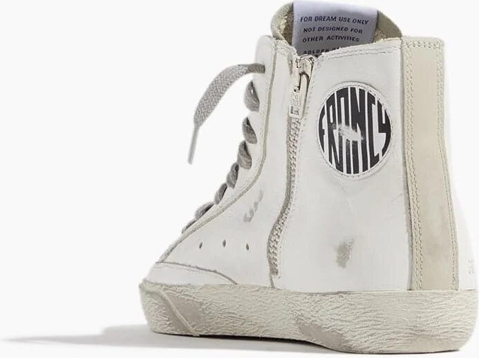 Francy Sneaker in White/Silver/Milk - Image 3