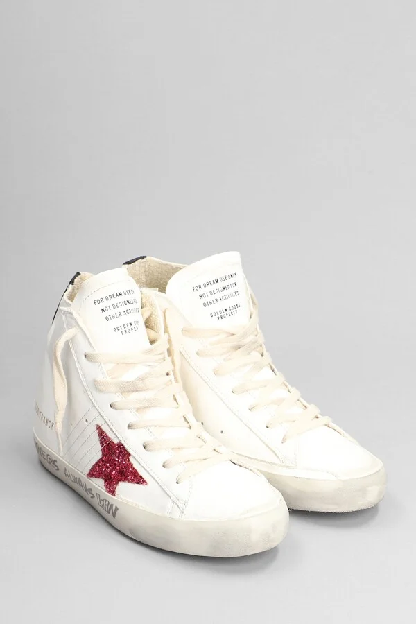 Francy Sneakers In White Leather - Image 2