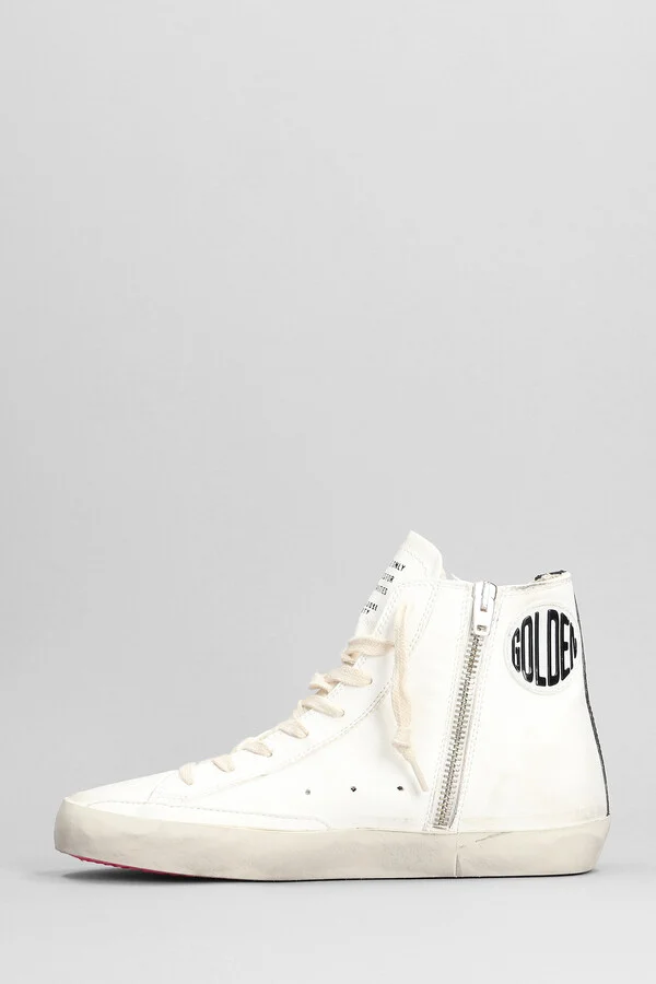 Francy Sneakers In White Leather - Image 3