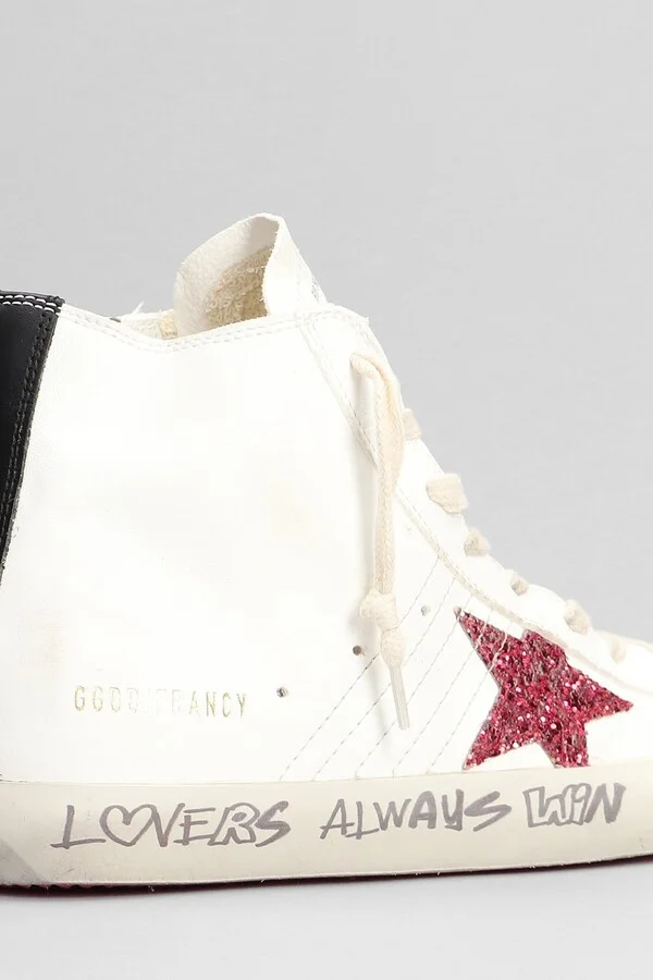 Francy Sneakers In White Leather - Image 5