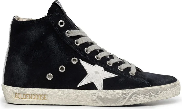 Francy suede high-top sneakers