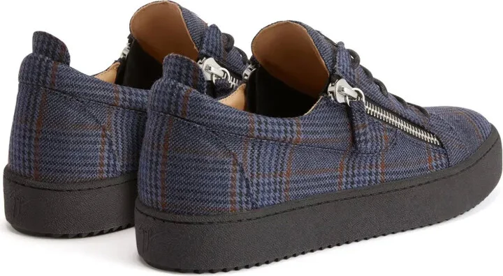 Frankie check-pattern sneakers - Image 3
