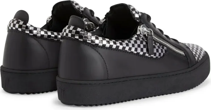 Frankie check-pattern sneakers - Image 3