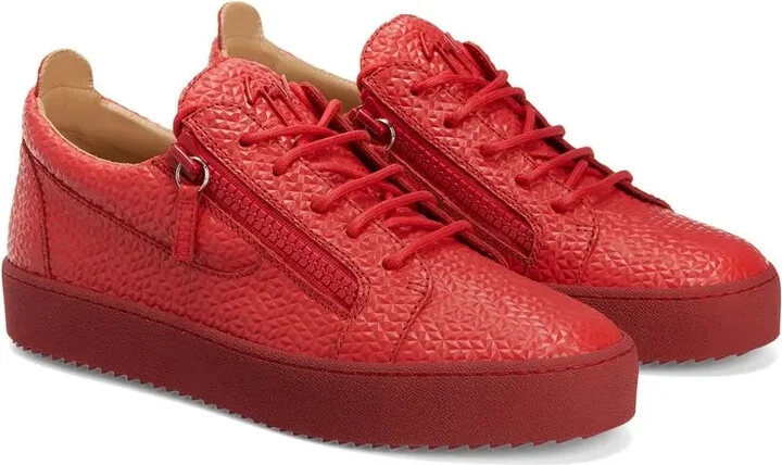 Frankie geometric-textured sneakers - Image 2