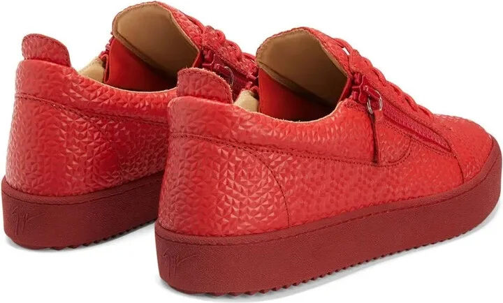 Frankie geometric-textured sneakers - Image 3