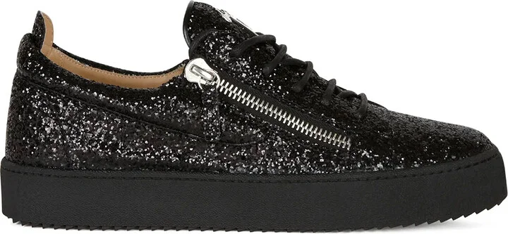 Frankie glitter low-top sneakers