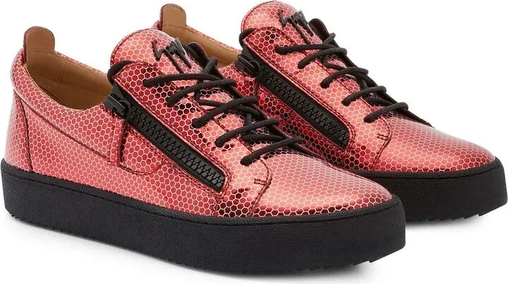 Frankie hexagon-print sneakers - Image 2