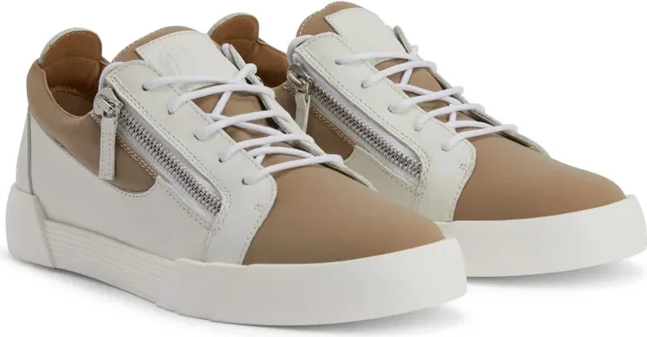 Frankie leather low-top sneakers - Image 2