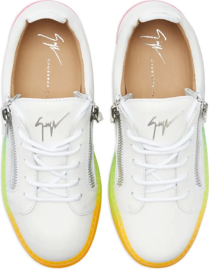 Frankie leather sneakers - Image 4