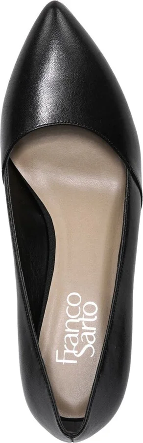 Frankie Leather Wedge Pump - Image 5