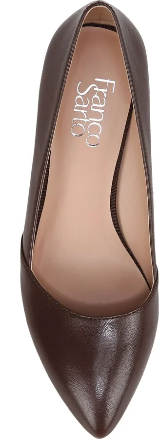 Frankie Leather Wedge Pump - Image 10