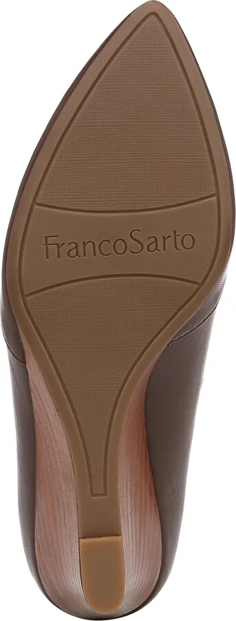 Frankie Leather Wedge Pump - Image 11