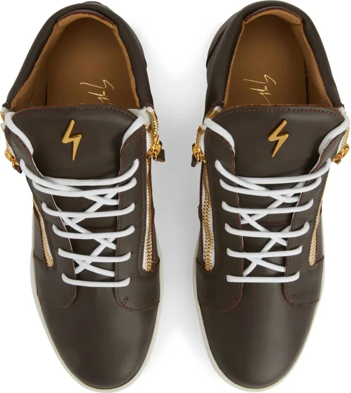 Frankie logo-plaque sneakers - Image 4