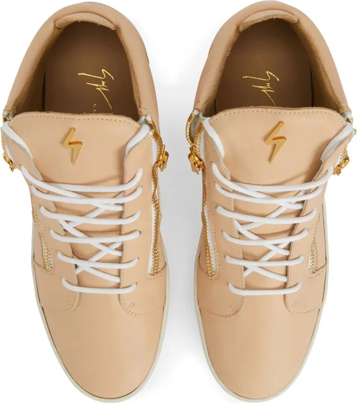 Frankie logo-plaque sneakers - Image 4