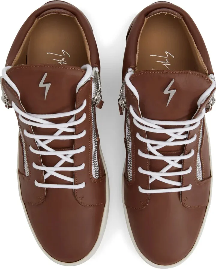 Frankie logo-plaque sneakers - Image 4