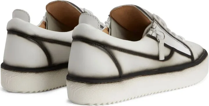 Frankie low-top leather sneakers - Image 3