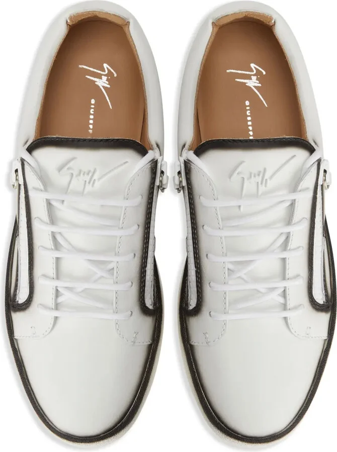 Frankie low-top leather sneakers - Image 4