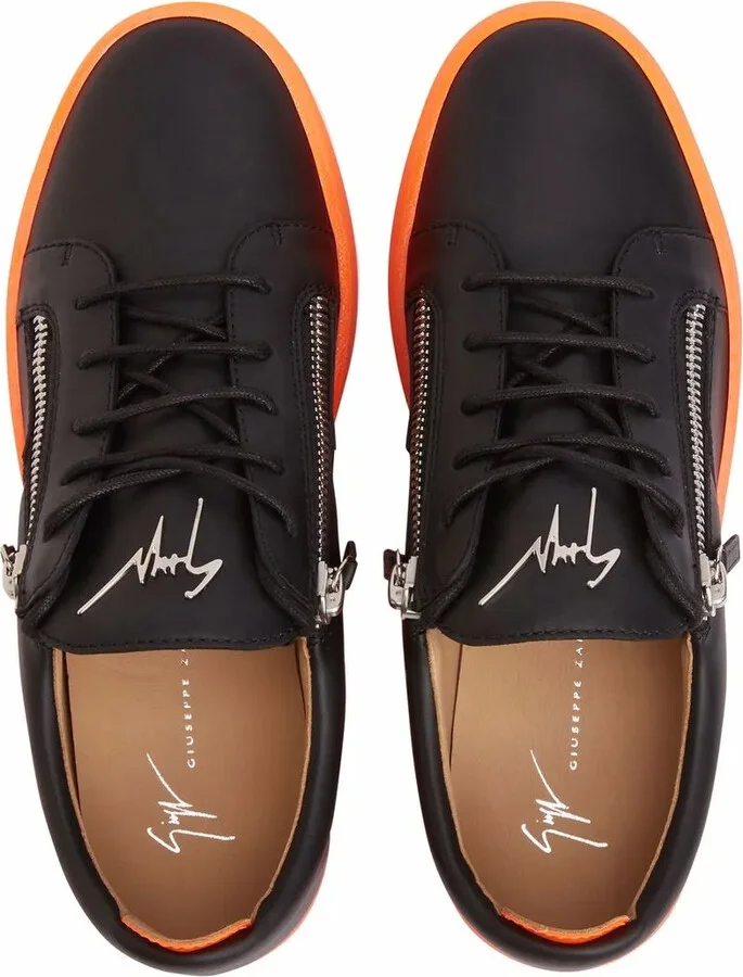 Frankie low-top leather sneakers - Image 4