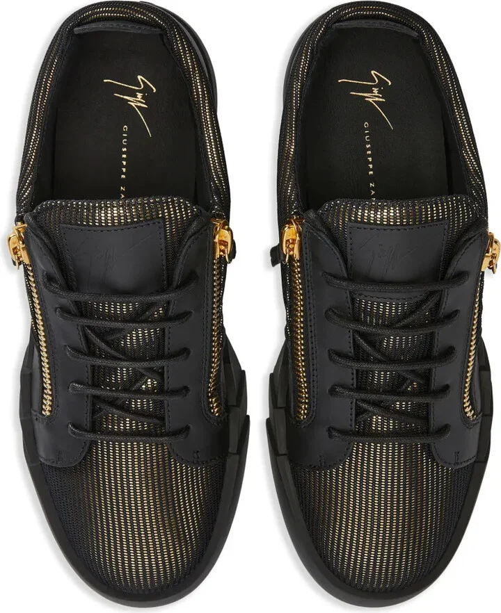 Frankie low-top leather sneakers - Image 4