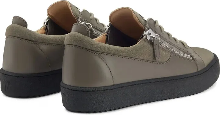 Frankie low-top leather sneakers - Image 3