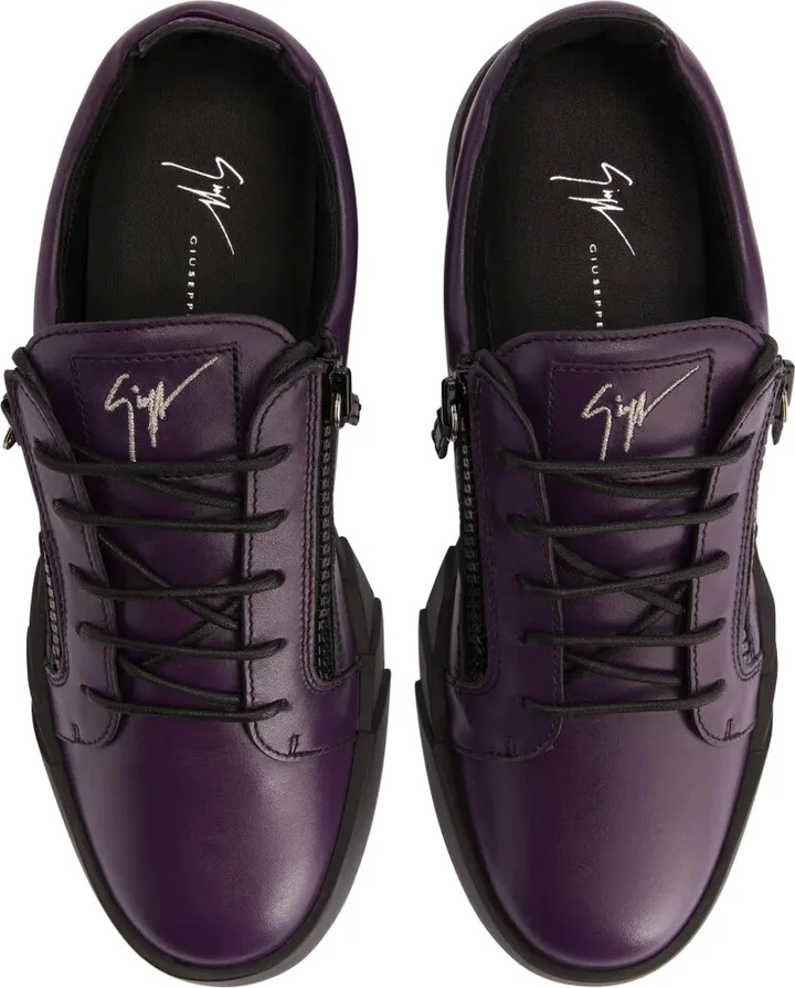 Frankie low-top leather sneakers - Image 4