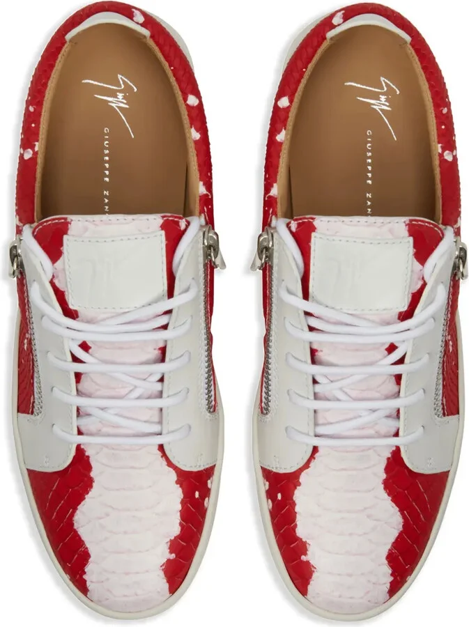 Frankie low-top leather sneakers - Image 4