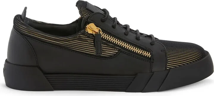 Frankie low-top leather sneakers