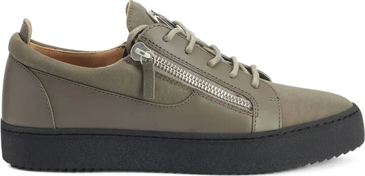 Frankie low-top leather sneakers