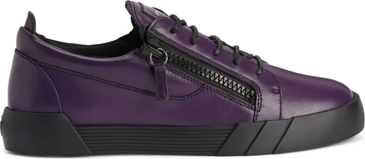 Frankie low-top leather sneakers