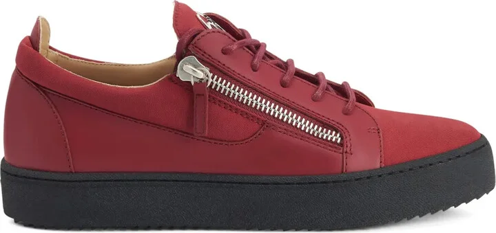 Frankie low-top leather sneakers