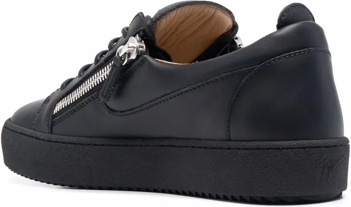 Frankie low-top zip-detail sneakers - Image 3