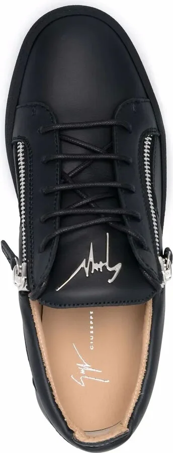 Frankie low-top zip-detail sneakers - Image 4