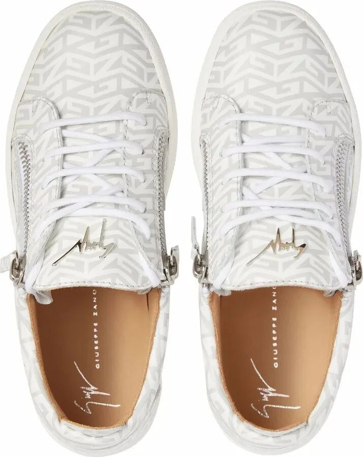 Frankie monogram low-top sneakers - Image 4