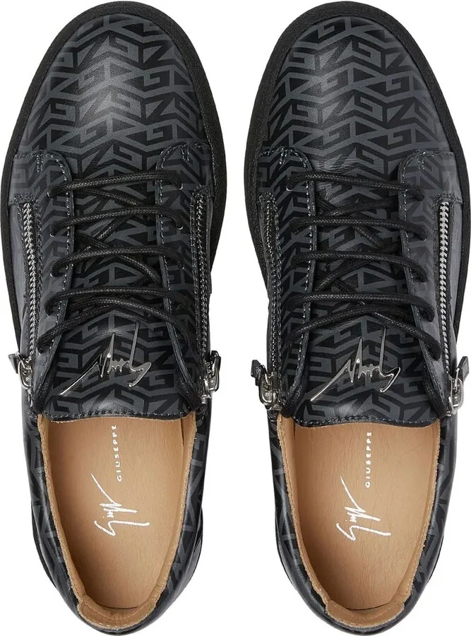 Frankie monogram-print sneakers - Image 4