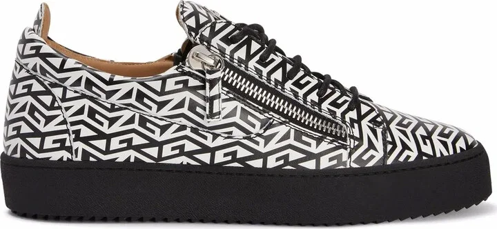 Frankie monogram sneakers