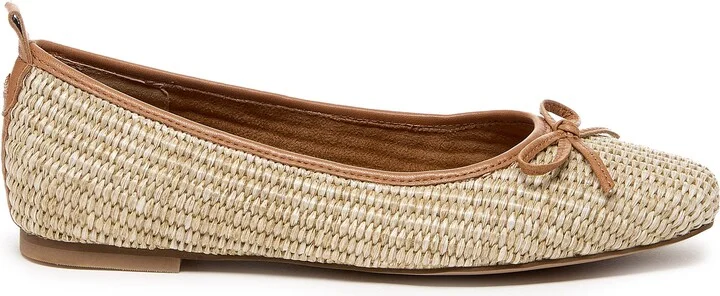Frankie Raffia Ballet Flat - Image 2