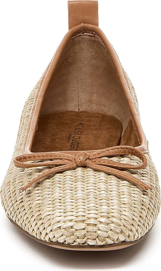 Frankie Raffia Ballet Flat - Image 3