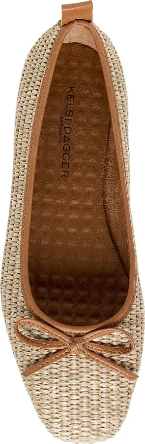 Frankie Raffia Ballet Flat - Image 4
