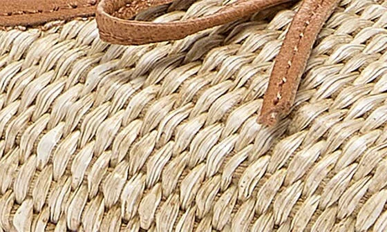 Frankie Raffia Ballet Flat - Image 7