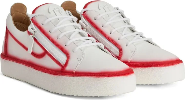 Frankie seam-detail low-top sneakers - Image 2