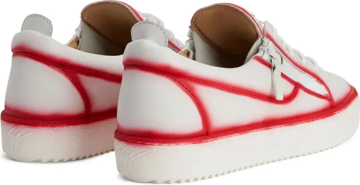 Frankie seam-detail low-top sneakers - Image 3