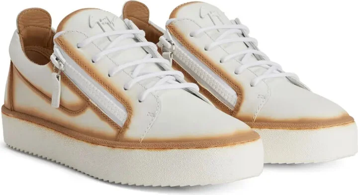 Frankie seam-detail low-top sneakers - Image 2
