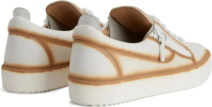 Frankie seam-detail low-top sneakers - Image 3