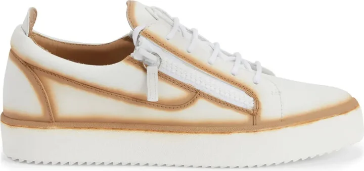 Frankie seam-detail low-top sneakers