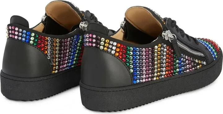 Frankie Strass log-top sneakers - Image 3