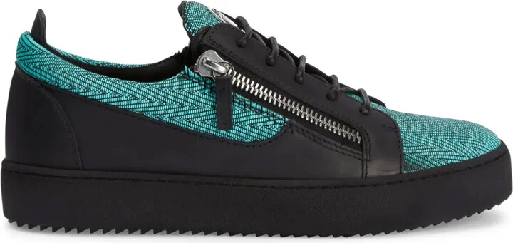Frankie two-tone design sneakers